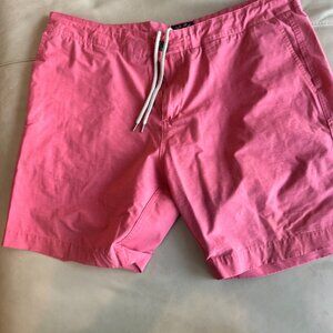 Faherty All Day Shorts Mens 38 Pink